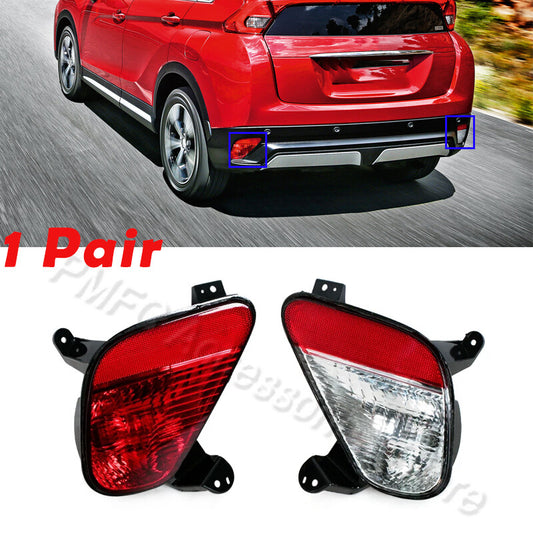 Rear Bumper Reflector Brake Light for Mitsubishi Eclipse Cross 2017-2019 NO Bulb