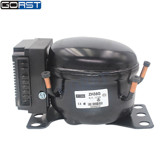 12V 24V DC Car Refrigeration Air Compressor Fridge Freezer Marine Solar QDZH35G v