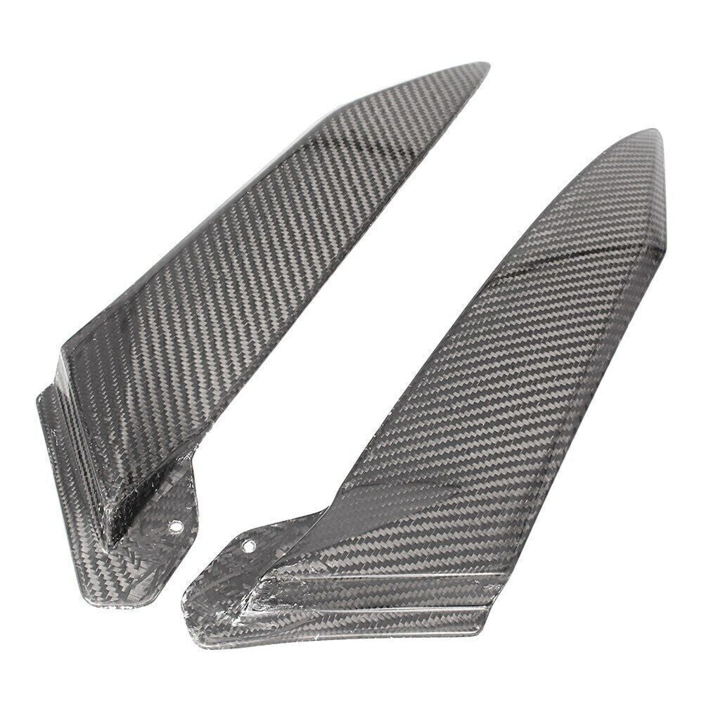 Black Carbon Tank Side Fairing Panel Gas Tank Cover for Yamaha YZF R1 2002-2003