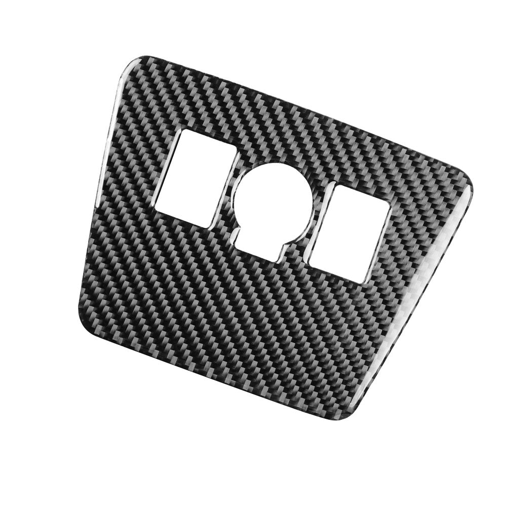 for Audi A4 2017-2019 Red Carbon Fiber Inner Door Decorative Cover Trim Sticker v
