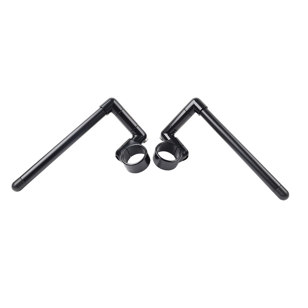 Motorcycle 58MM Cafe Racer Bars 7/8 Universal Clip-On Handlebar Fork Tube