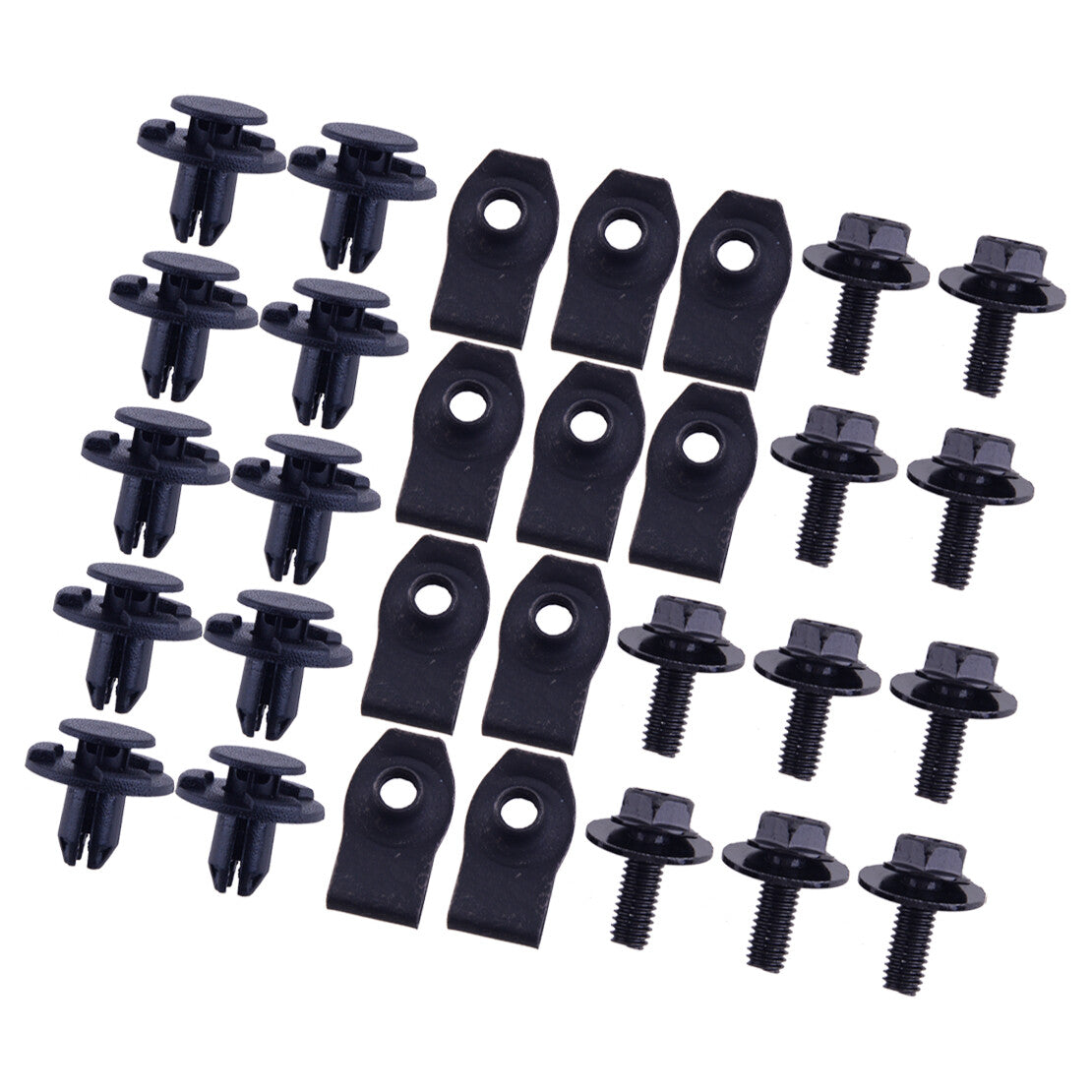 30x Engine Splash Shield Guard Clip Retainer fit for Qashqai 2014-2020 v