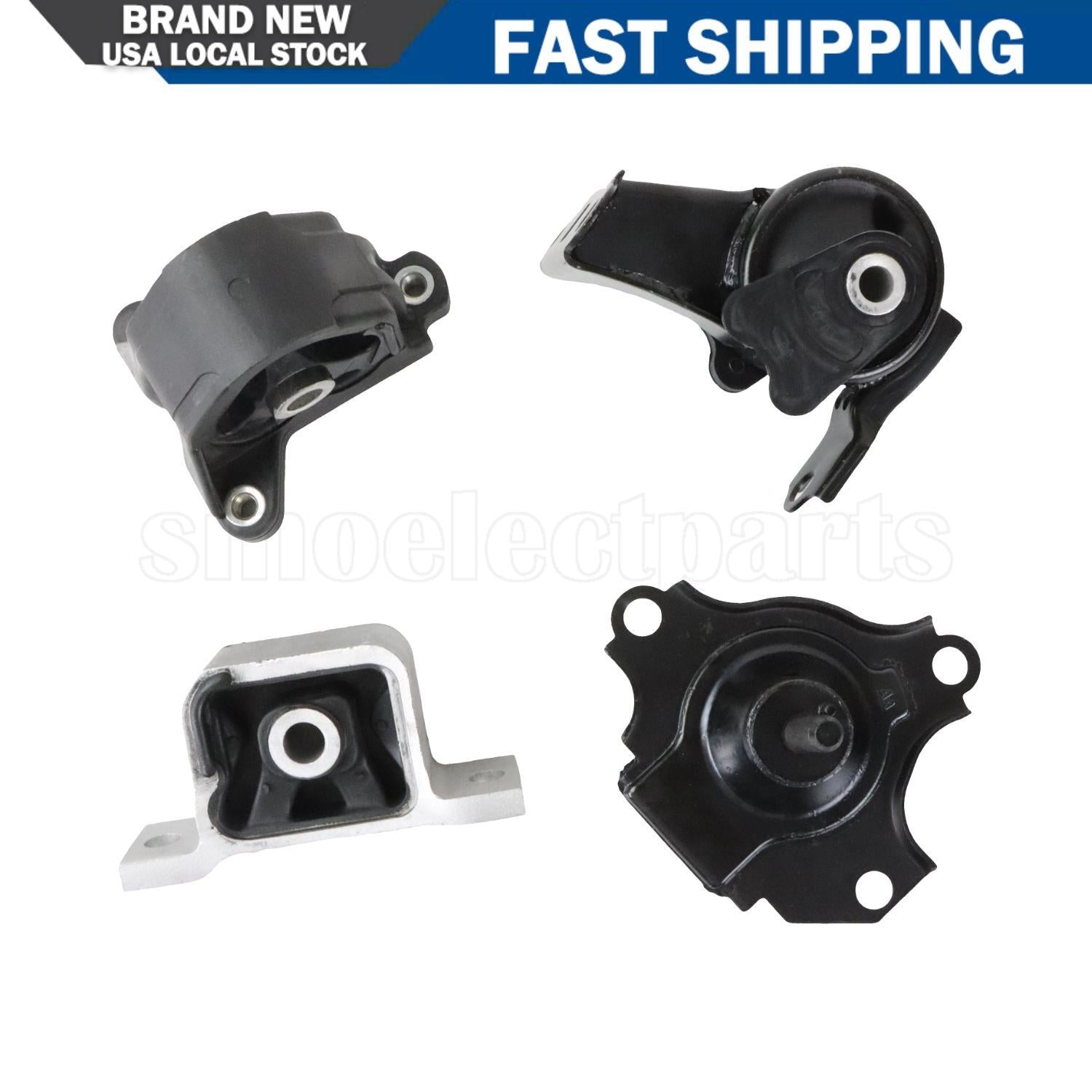 4pcs Engine Motor  Transmission Mount for 2002-2006 for Acura RSX l4 2.0L US
