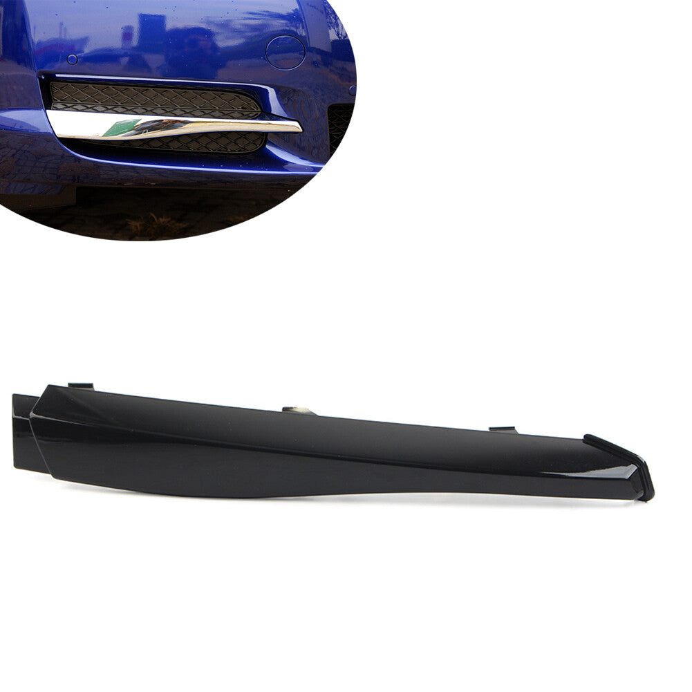 Front Bumper Lower Grille Insert Cover Trim FIT for Jaguar XF 2008-2011 CU0381BL