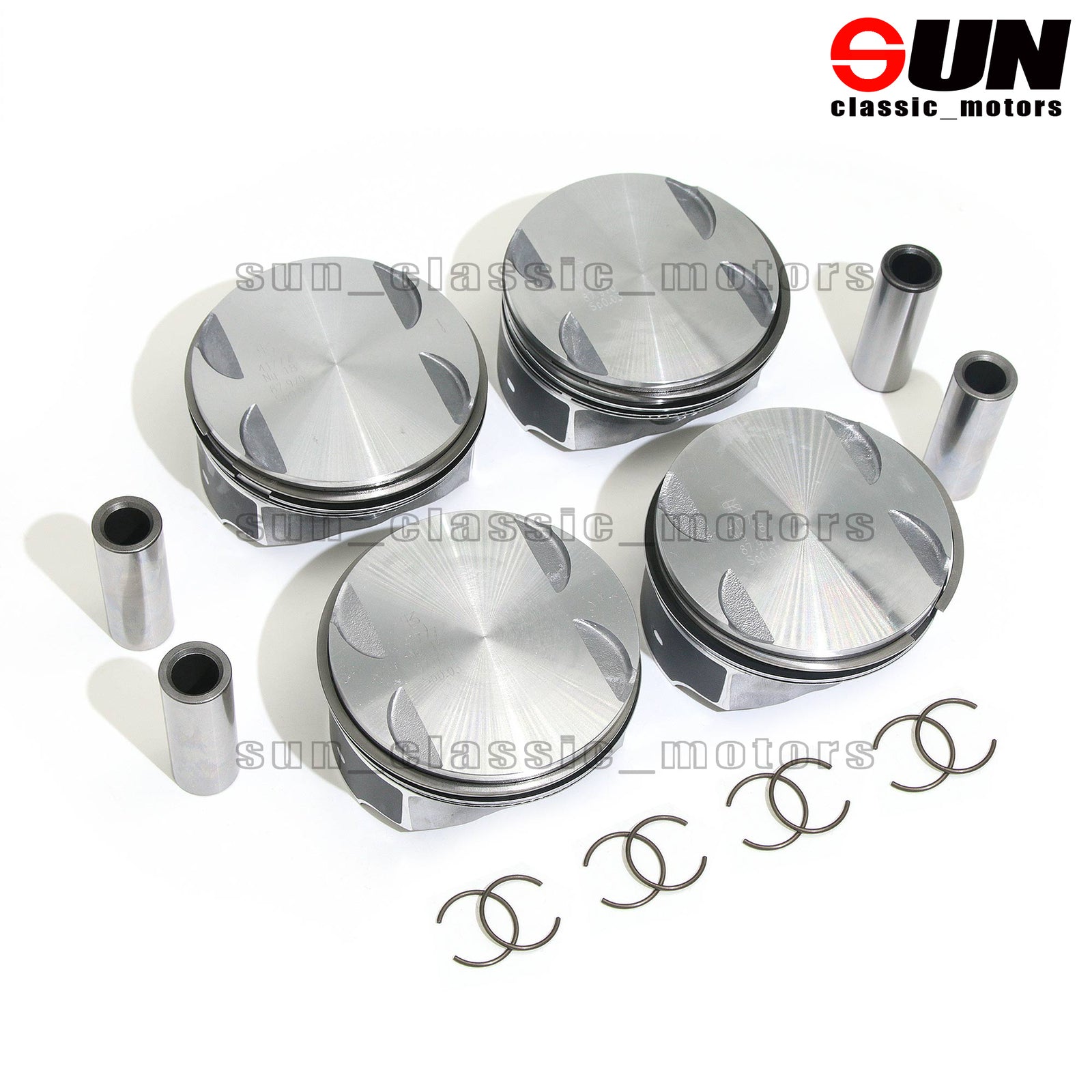 Pistons & Rings Kit For 2010-2017 for Chevy Equinox for GMC Terrain for Buick 2.4L 12643172