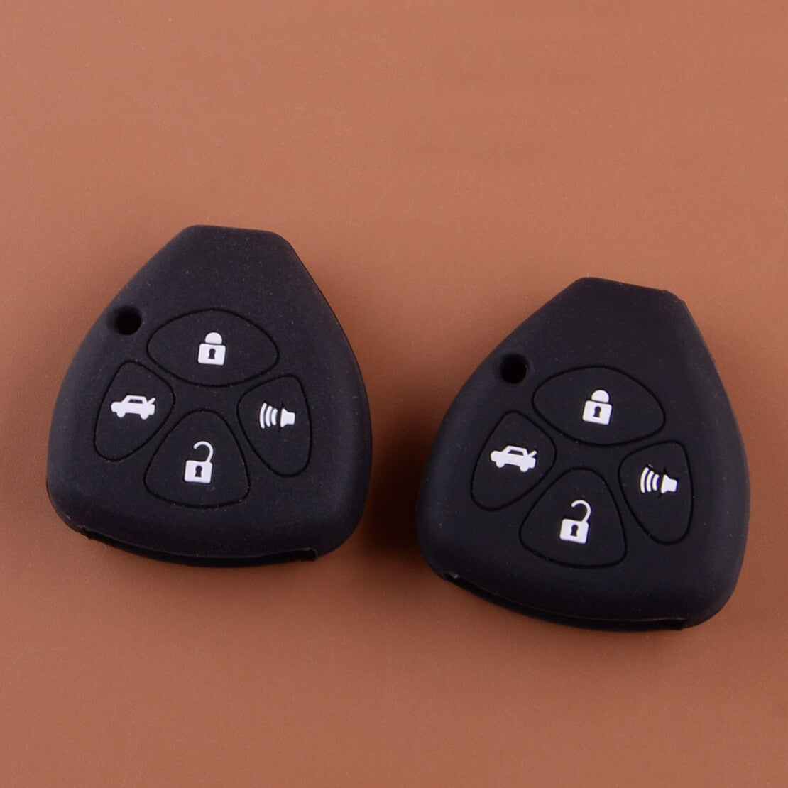 Silicone REMOTE ENTRY KEY FOB Fit for Toyota for Camry for Corolla Matrix RAV4 4 Button Q