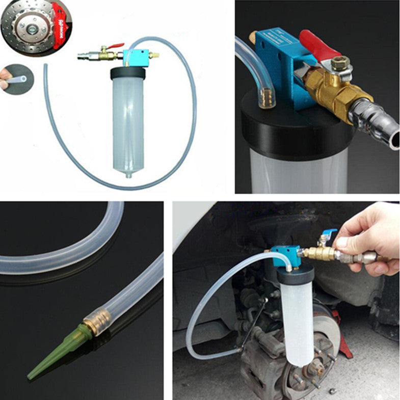 Car Brake Hydraulic Clutch Fluid Bleeding System Bleed Quick Exchange Tool kit