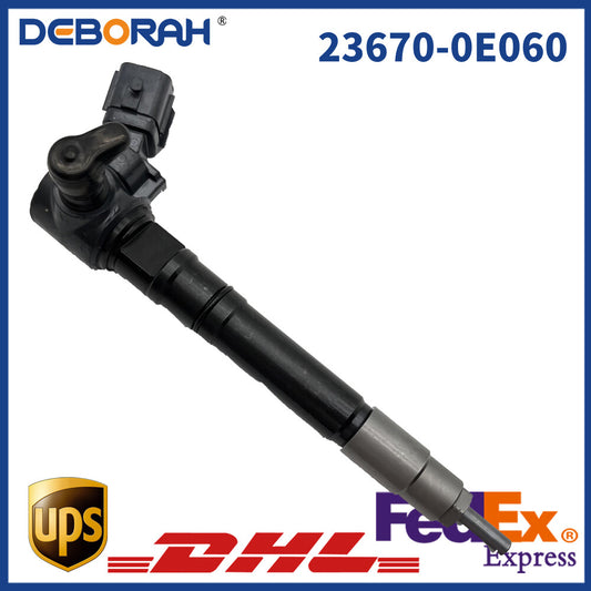 1PC 23670-0E060 Diesel Fuel Injector for Toyota 1GD-FTV Hilux Fortuner Innova