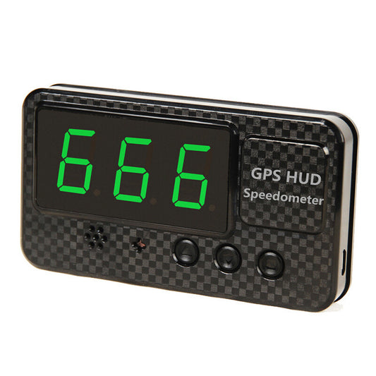 3-inch HUD Car Automatic GPS Speedometer Digital Display MPH KM/H Overspeed Alarm n