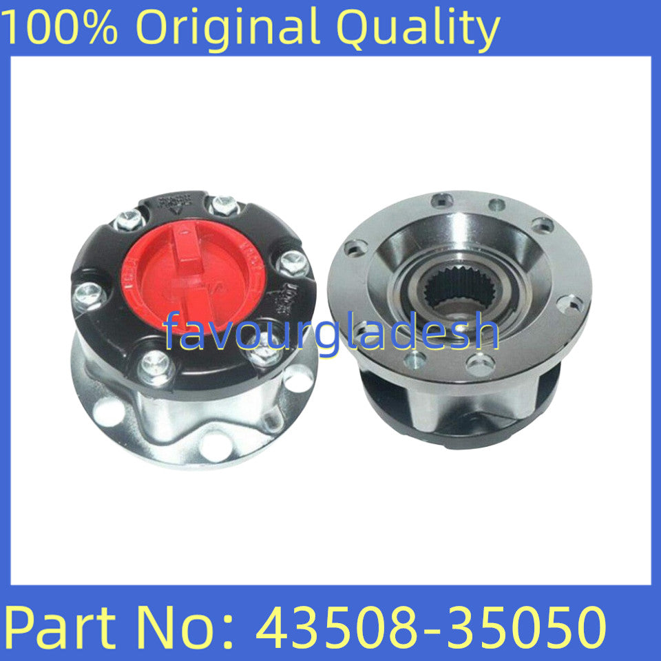 2PCS Wheel Locking Hubs for Toyota 4Runner T100 PickUp Truck Hilux 43508-35050