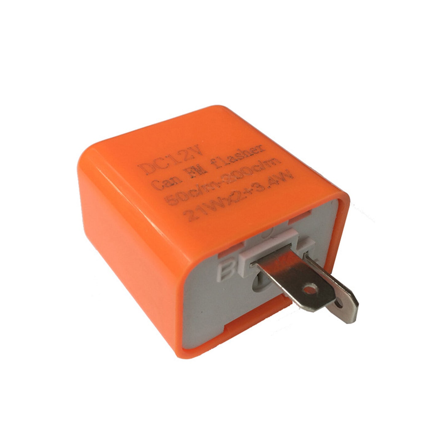 2 Pin 12V Flasher Relay Signal Indicator for Honda for Suzuki Motorcycle Adjustable