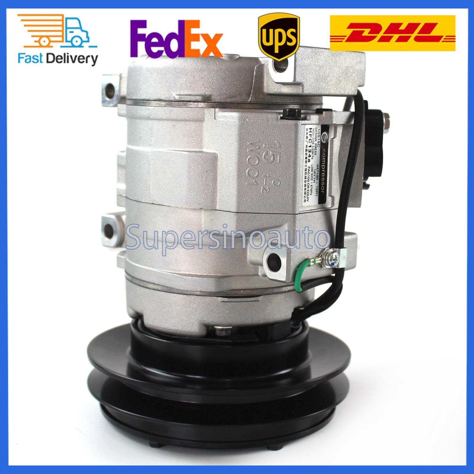 Air Conditioning Compressor 447220-4053 20Y-979-6121 for Komatsu PC200-7 PC200-8
