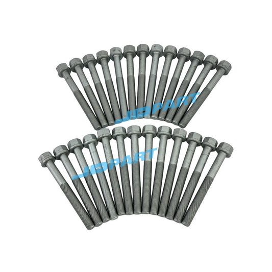 26-piece pack of 3045850 cylinder head bolts for M11 excavator engine parts