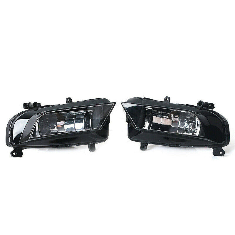?? Pair Front Bumper Halogen Fog Lamp Fog Light for Audi A4 B8.5 B9 2013-2016 ??