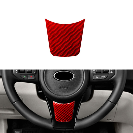 2X Red Carbon Fiber Front Air Vent Cover For Colorado 2004-2012/ for Canyon 2005-2012 v
