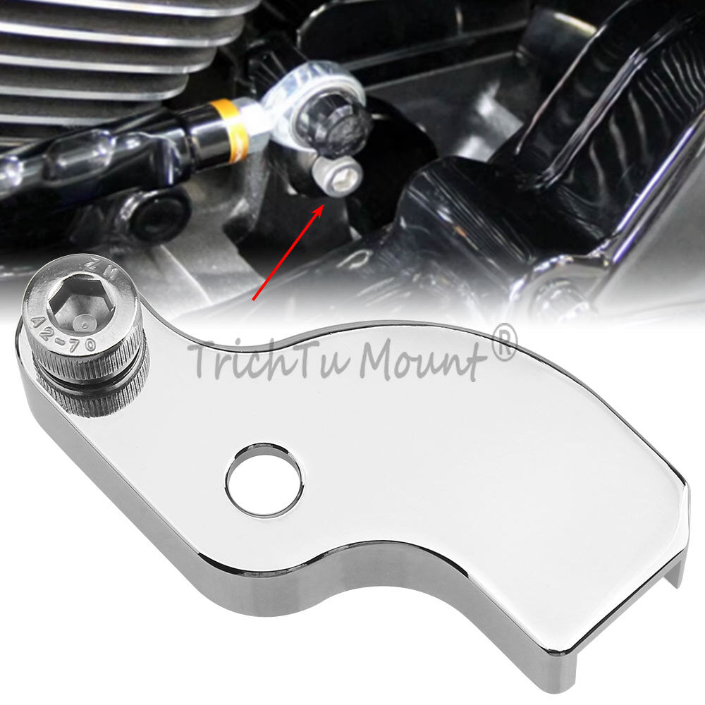 Chrome Gear Shift Neutral Assist Bracket for Harley Softail FLFB Touring Glide Q