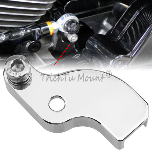 Chrome Gear Shift Neutral Assist Bracket for Harley Softail FLFB Touring Glide Q