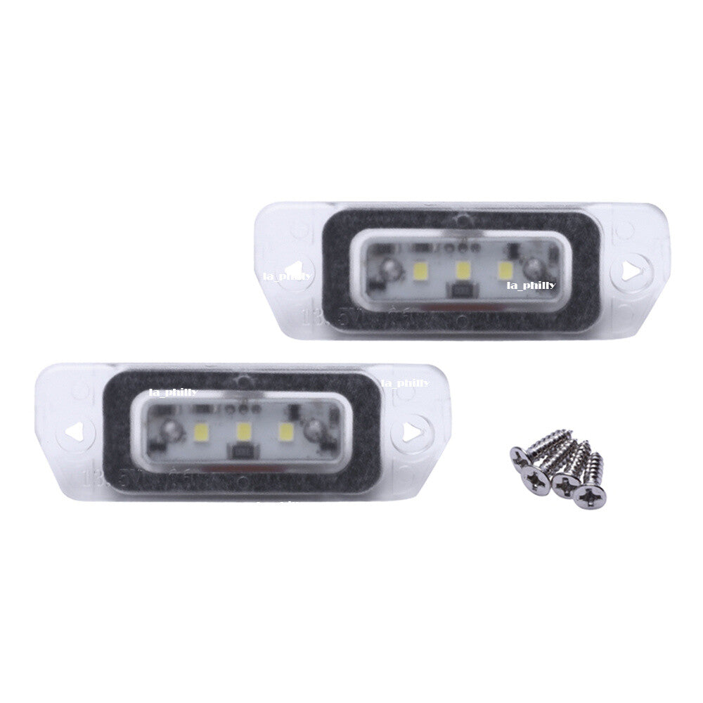 2 x LED License Plate Light for Mercedes ML GL R Class W164 W251 A-251-820-01-66 Q