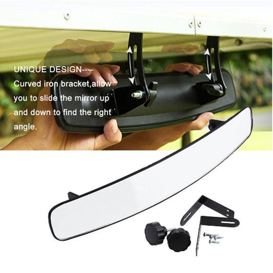 16.5 Wide Rear View Convex for Golf Cart Mirror for EZ Go, Club Car, for Yamaha Q