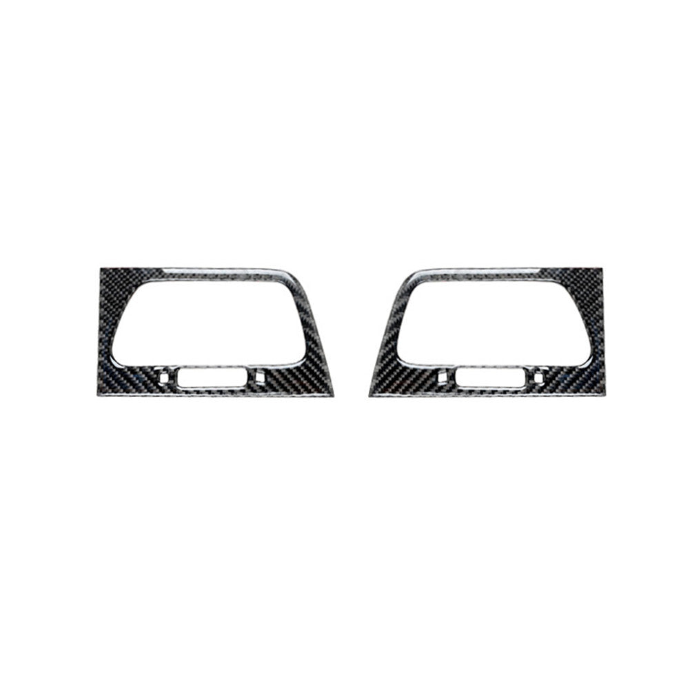 2X Red Rear Door Handles Trim Cover For CLA 2014-2018/GLA 2015-18 v