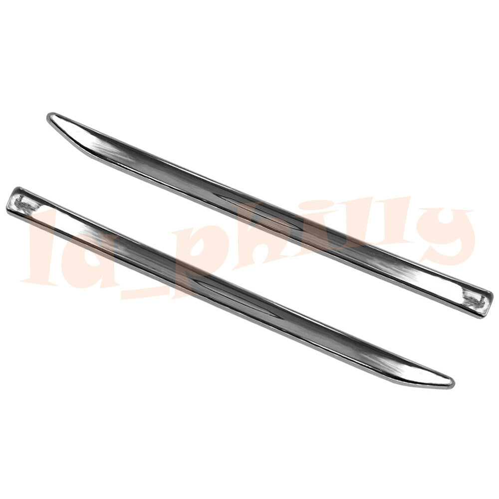 Pair Front Right+Left Fender Molding Fit For 2010-2016 for Mercedes-Benz E550 E350 Q
