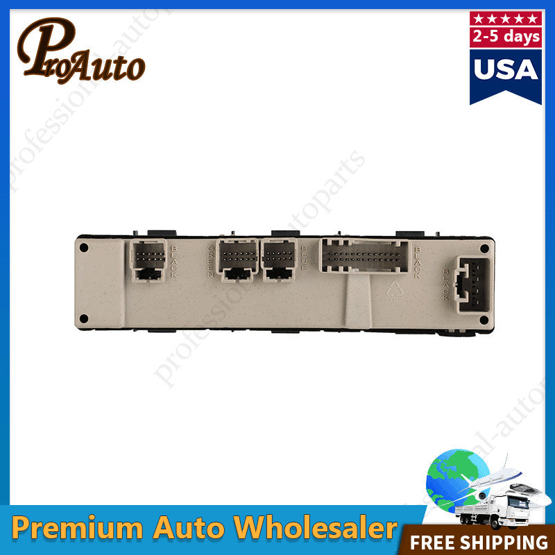 Front Left Master Window Switch 15186208 for Cadillac for Escalade for Chevy Tahoe for Yukon