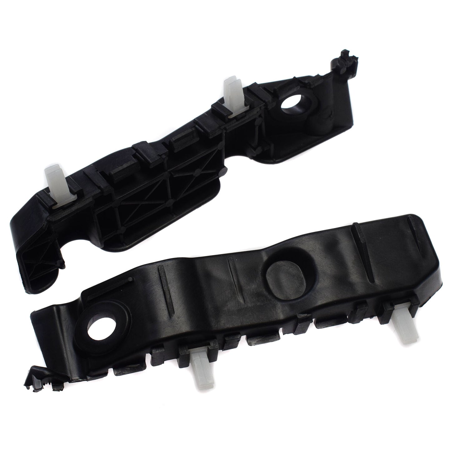 Driver and passenger compatible with 2010-2013 for Kia Forte front bumper retainer bracket support. n