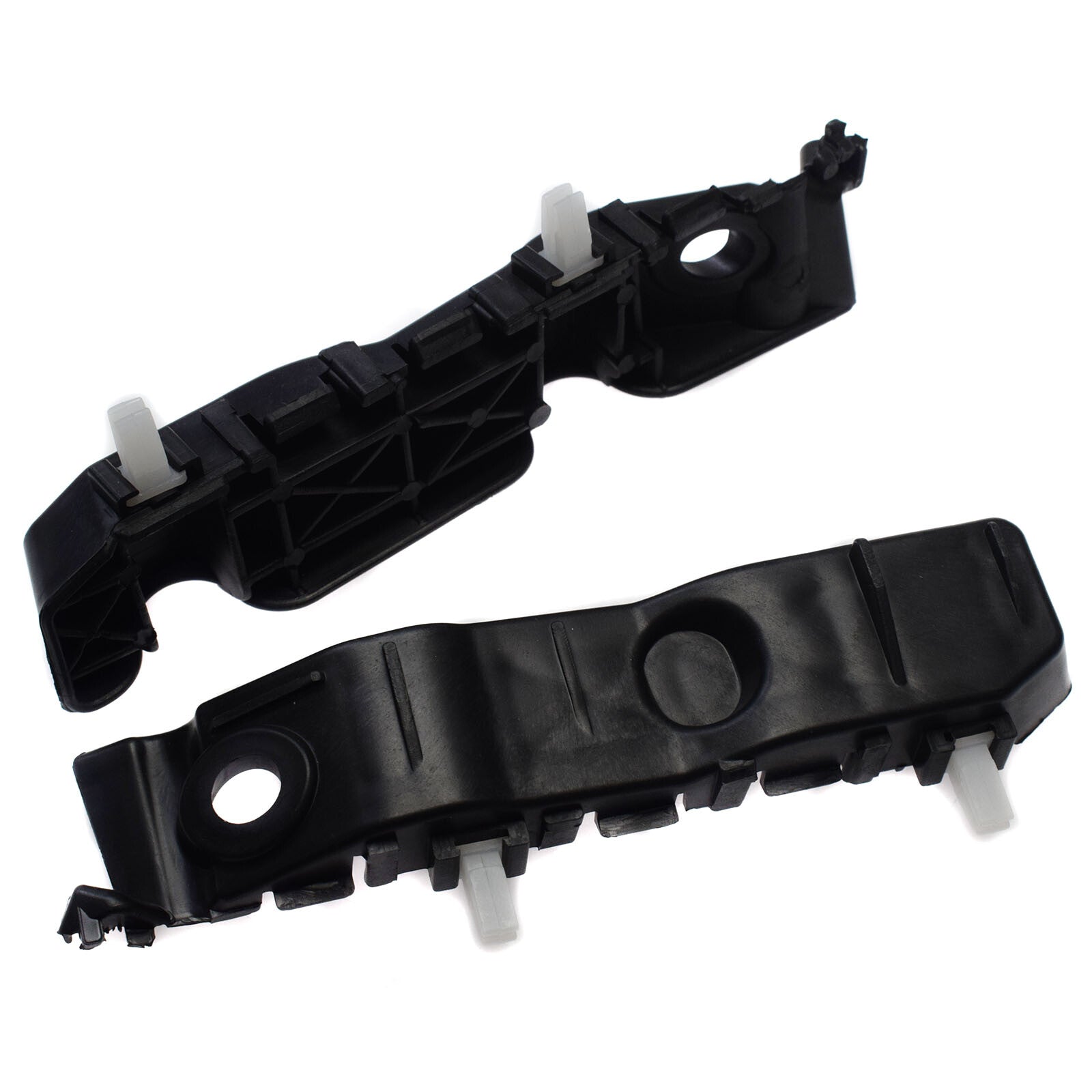 Driver and passenger compatible with 2010-2013 for Kia Forte front bumper retainer bracket support. n