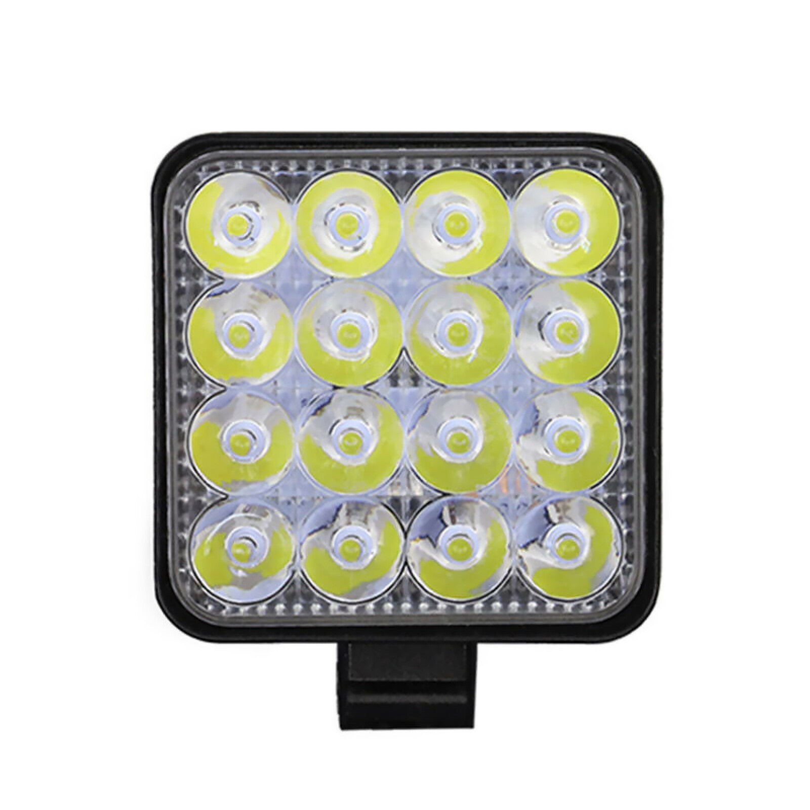 48W 16LED Super Bright Waterproof Car Work Light Square Flood Beam Fog Lamp
