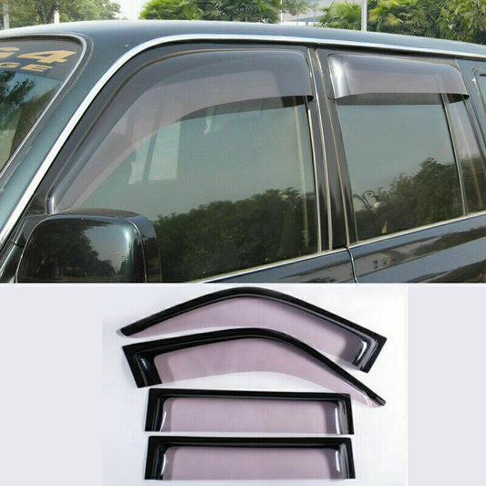 for Land Cruiser LC80 FJ80 1990-97 Side Window Visor Vent Sun Shade Rain Guards