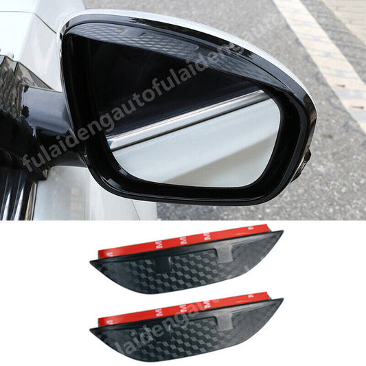 for Nissan Altima 2019-2022 Carbon Fiber Side Rearview Mirror Eyebrow Cover Trim