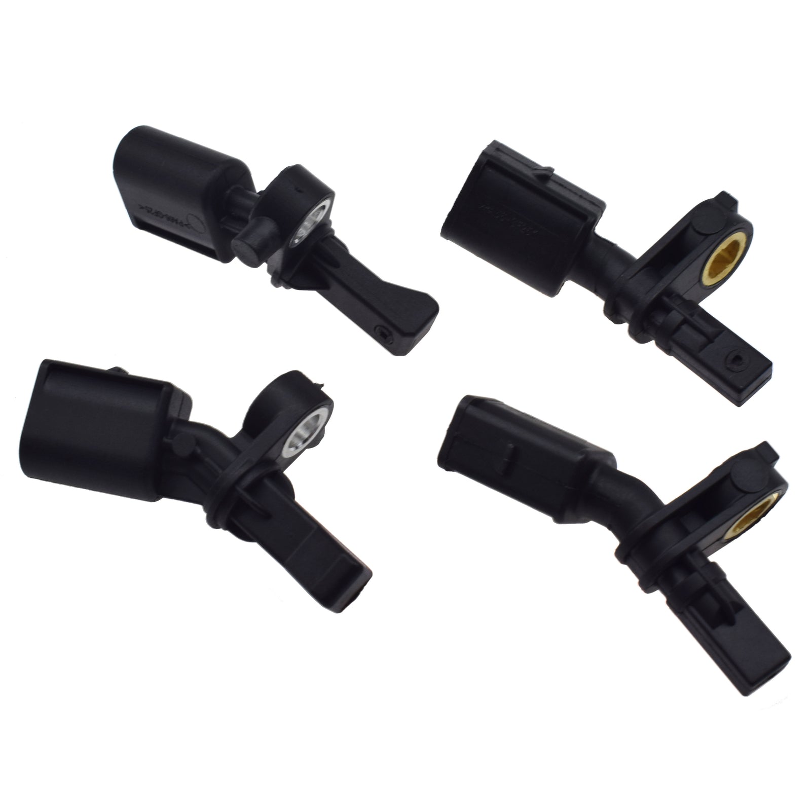 ABS wheel speed sensor 4-piece set (front, rear, left, right) suitable for Audi A1 and for Volkswagen Polo.