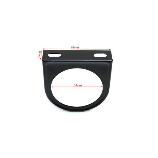 252mm Black Single Hole Gauge Meter Dash Pod Mount Holder Bracket Face Panel Q