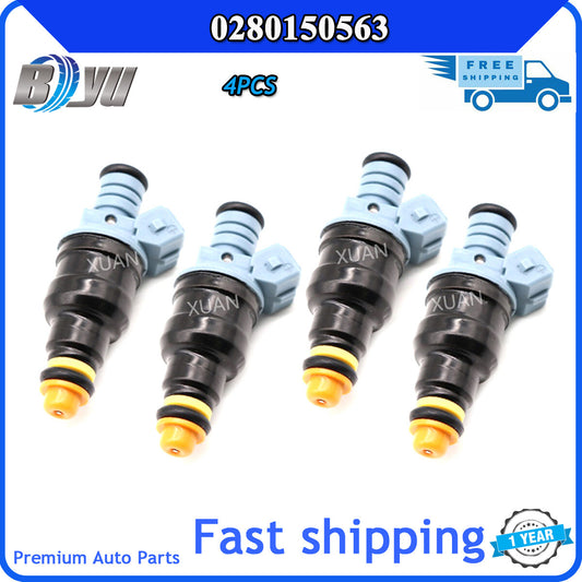 Suitable for Opel 9270291, for Iveco 8036314 tuning and racing 4x fuel injectors 0280150563 - v
