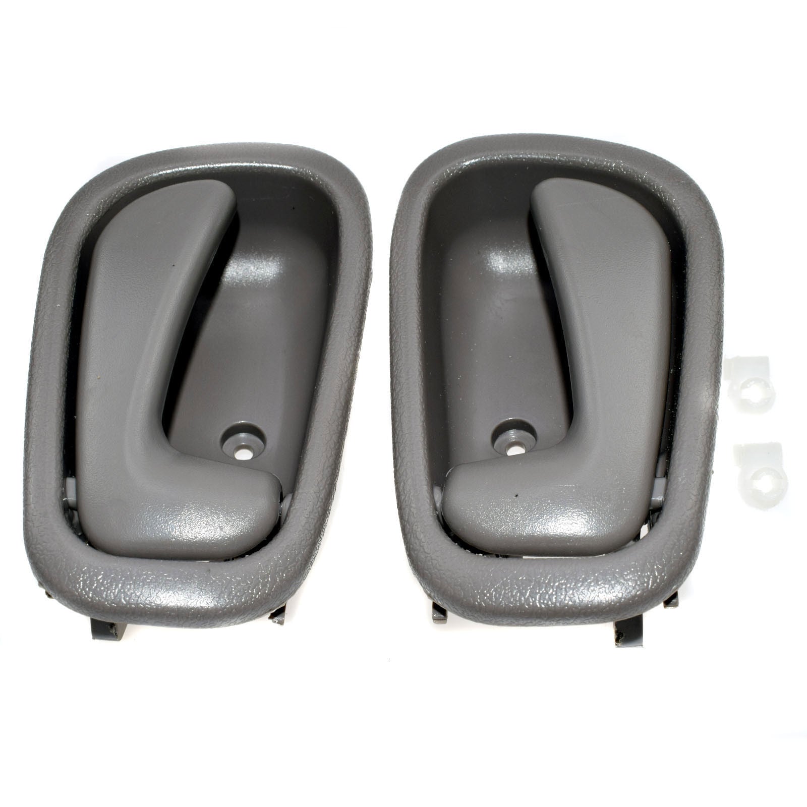 Fit for Corolla 1998 - 2002 Dual Interior Door Handles Gray Front and Rear Left and Right - v