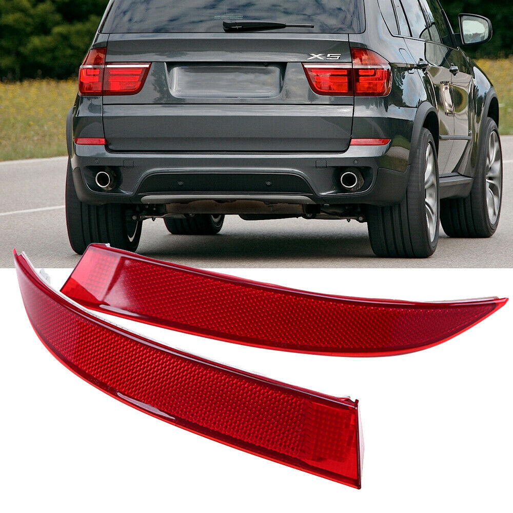 2011 2012 2013 Left Right for BMW X5 E70 LCI REAR BUMPER REFLECTOR LENS