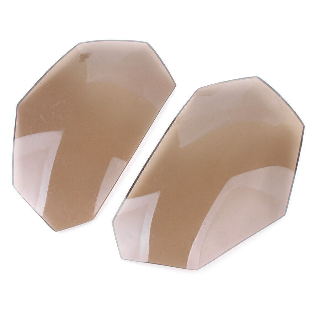2x Smoke Headlight Lens Covers Guard Protector Fit for Honda CRF1000L 2016 2017 Q