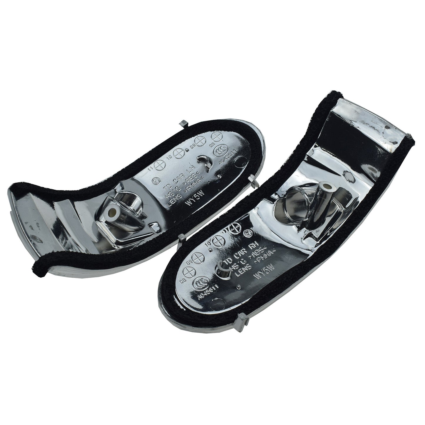 2 Pack Left and Right Mirror Turn Signal Lights for for Kia Forte Koup 2010-2012- v