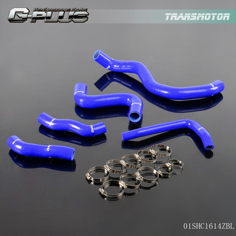 Suitable for GTR R35 VR38DETT double turbine silicone radiator hose blue- v