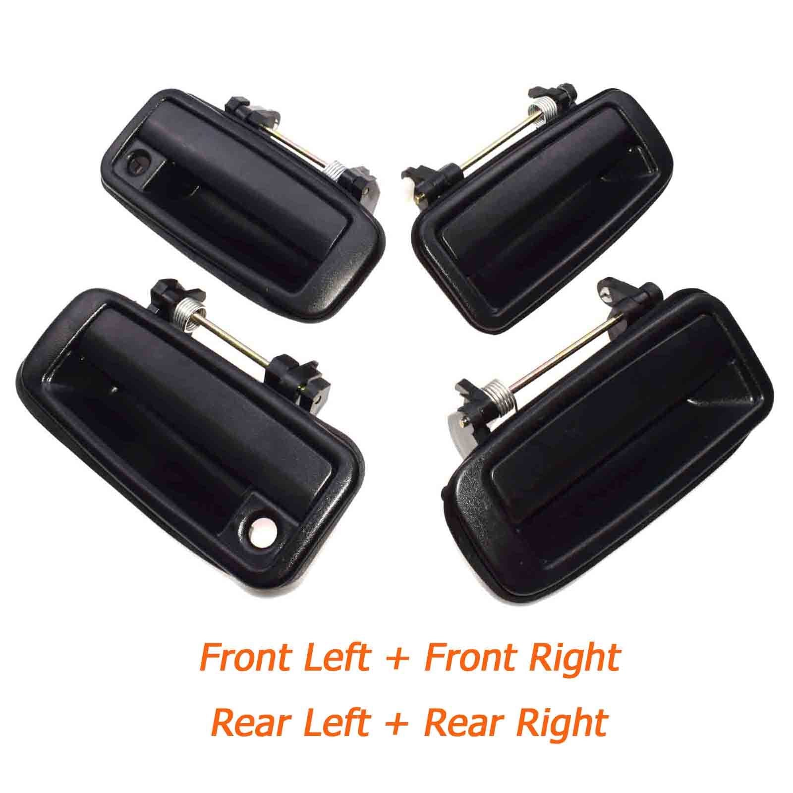 Fit for Corolla 88-92 Brand New Exterior Door Handle Set (Front and Rear, 4 Pieces) n
