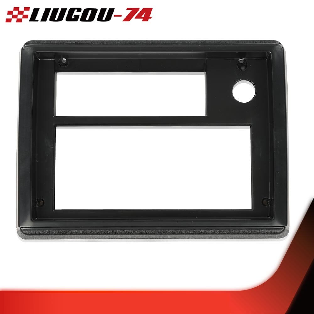 Fits 1981 - 1988 El Camino Monte Carlo Radio Panel Black Trim - v