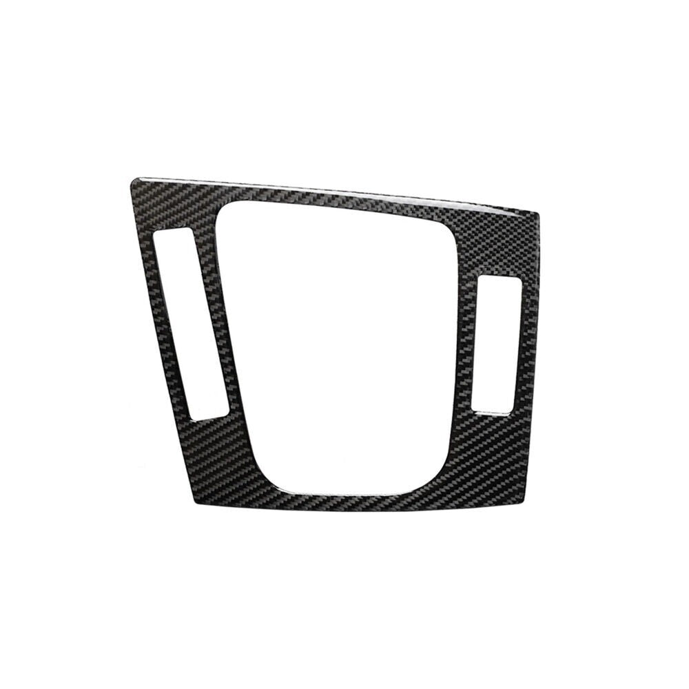 1Carbon Fiber Interior Gear Shift Frame Cover Trim For 3- E46 98-2005 n