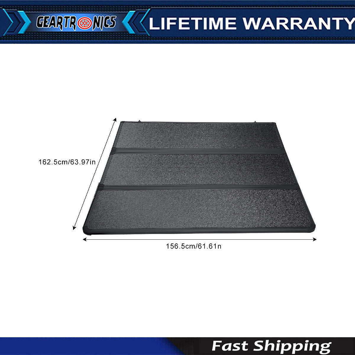 5FT 3-Fold Hard Tonneau Cover For 2005-2024 for Nissan Frontier Bed Tonneau cover SY