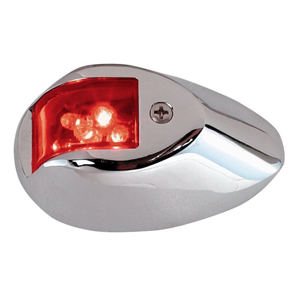 1x Red Marine Boat Yacht Stern Navigation Light 12V LED NAV Lamp Stainless Steel n