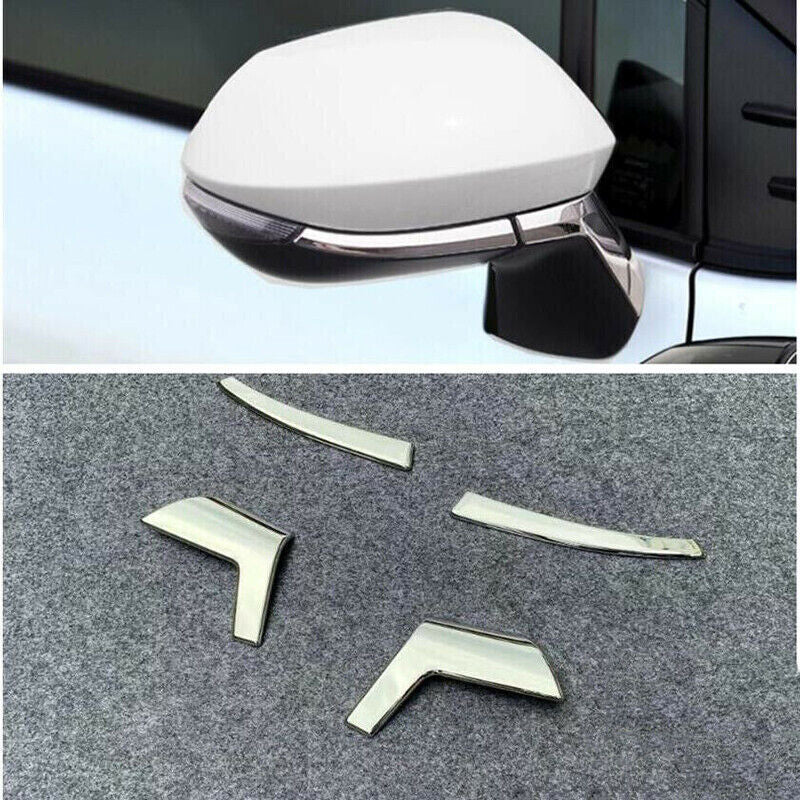 Chrome ABS Rearview Mirror Anti-rub Stripes Covers for Toyota for Corolla 2019-2022