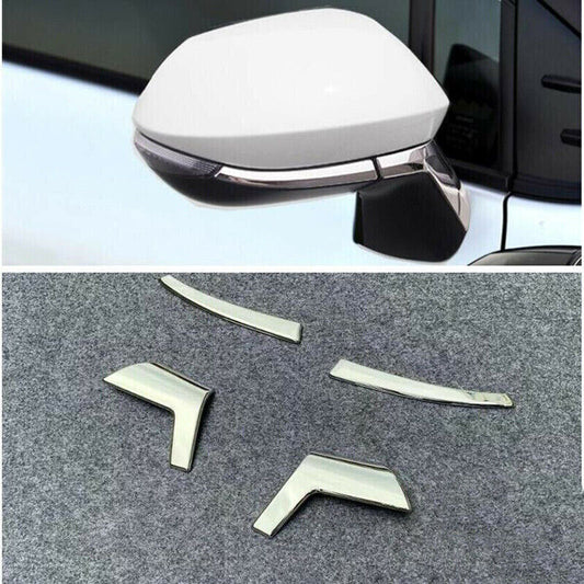 Chrome ABS Rearview Mirror Anti-rub Stripes Covers for Toyota for Corolla 2019-2022