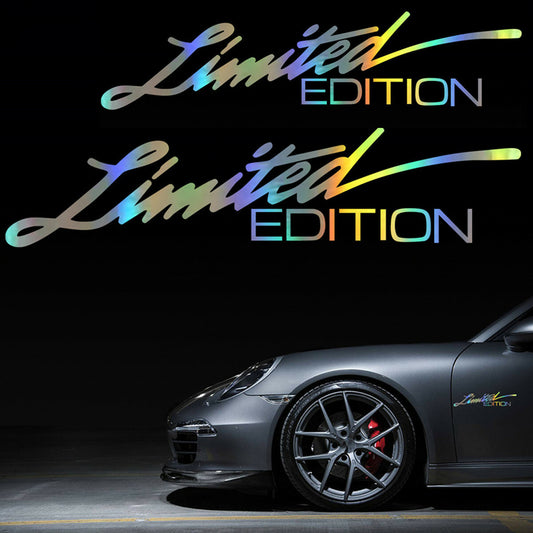 Limited Edition Body Kit Vinyl Decal Racing Sticker Emblem Logo For Car Truck