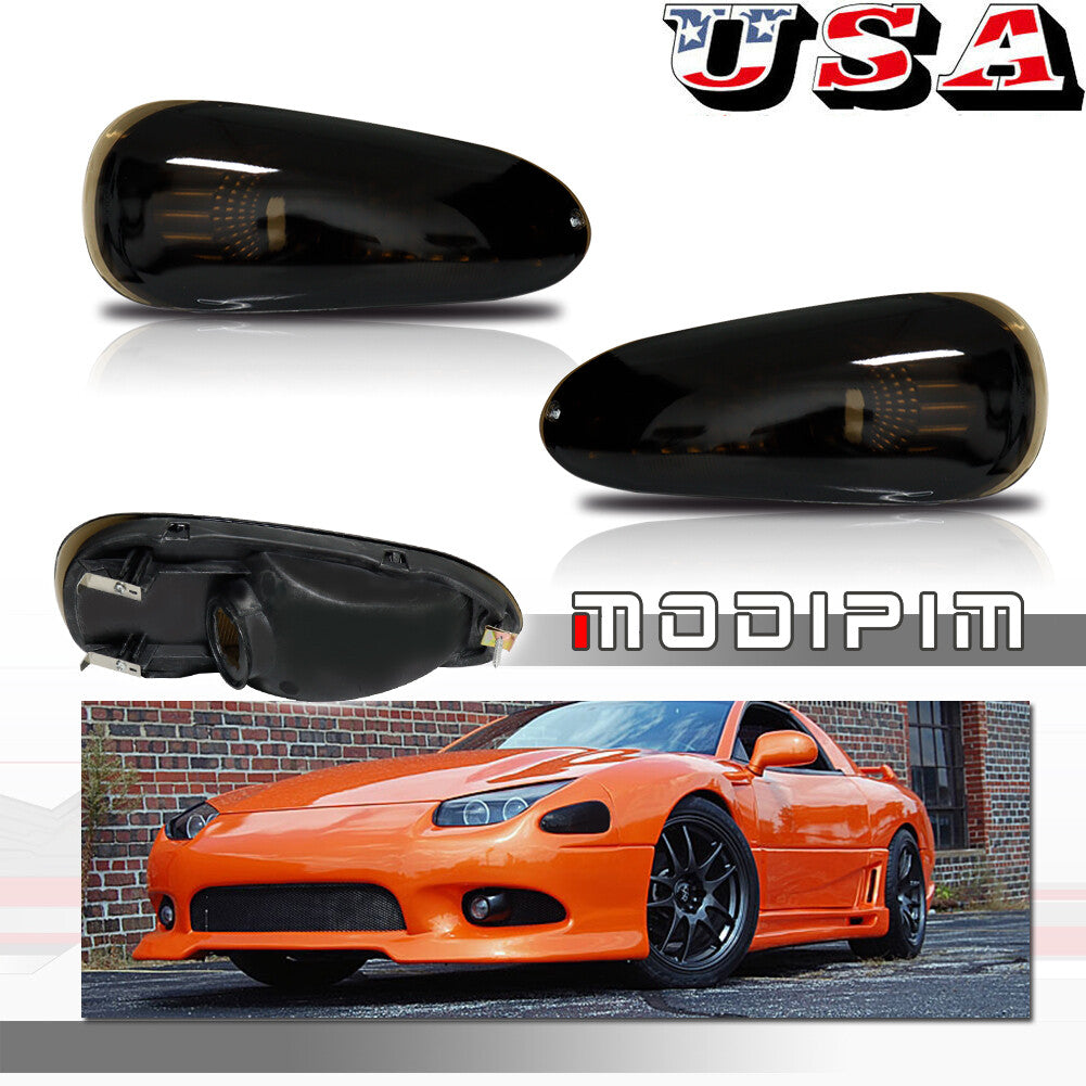 Smoked JDM style front corner turn signal light suitable for 1994-1998 3000GT- v