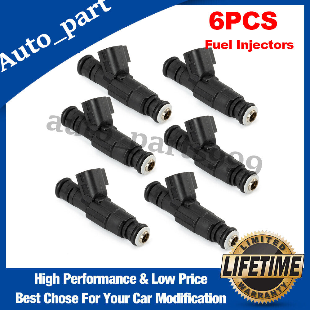 6-piece upgraded fuel injector kit for 87-97 for Jeep Cherokee Comanche for Wrangler 4.0L L6- n