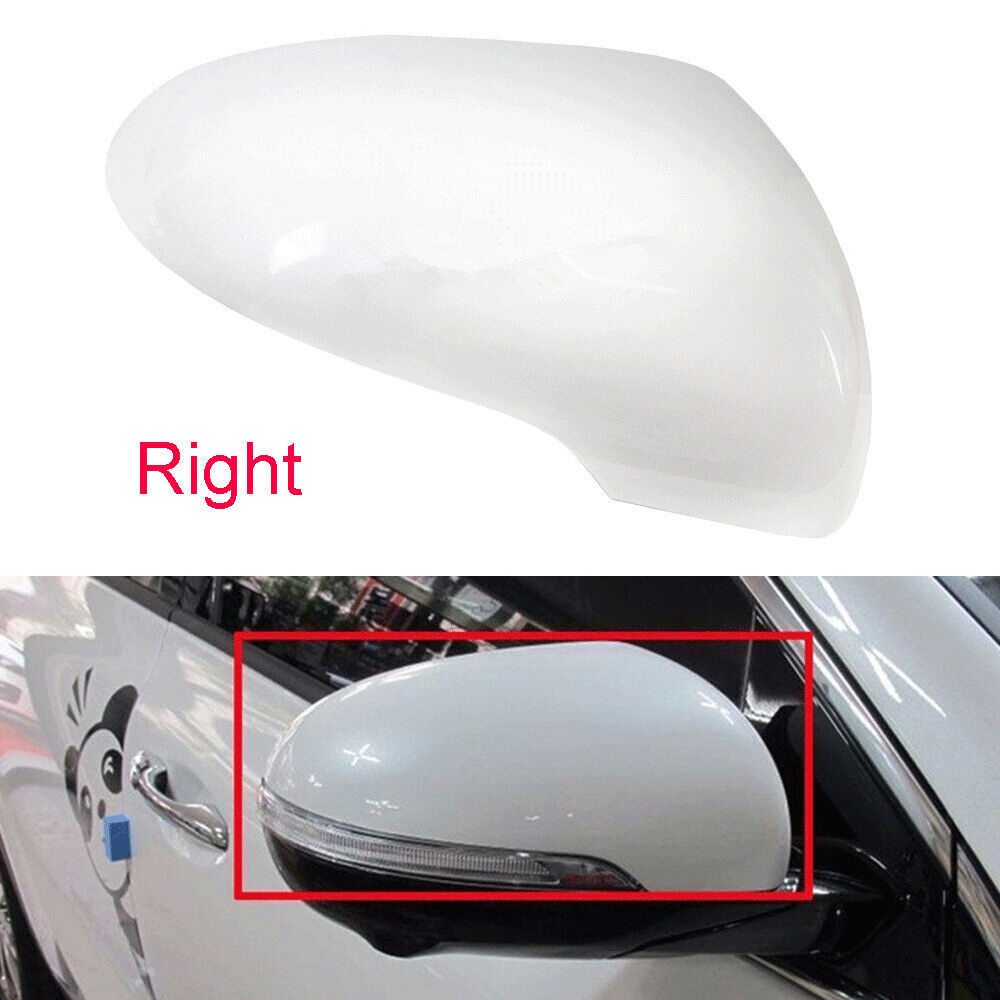 Right Side Mirror Cover Cap Primer White For 2015-2019 for Kia Sorento 87626-C5000